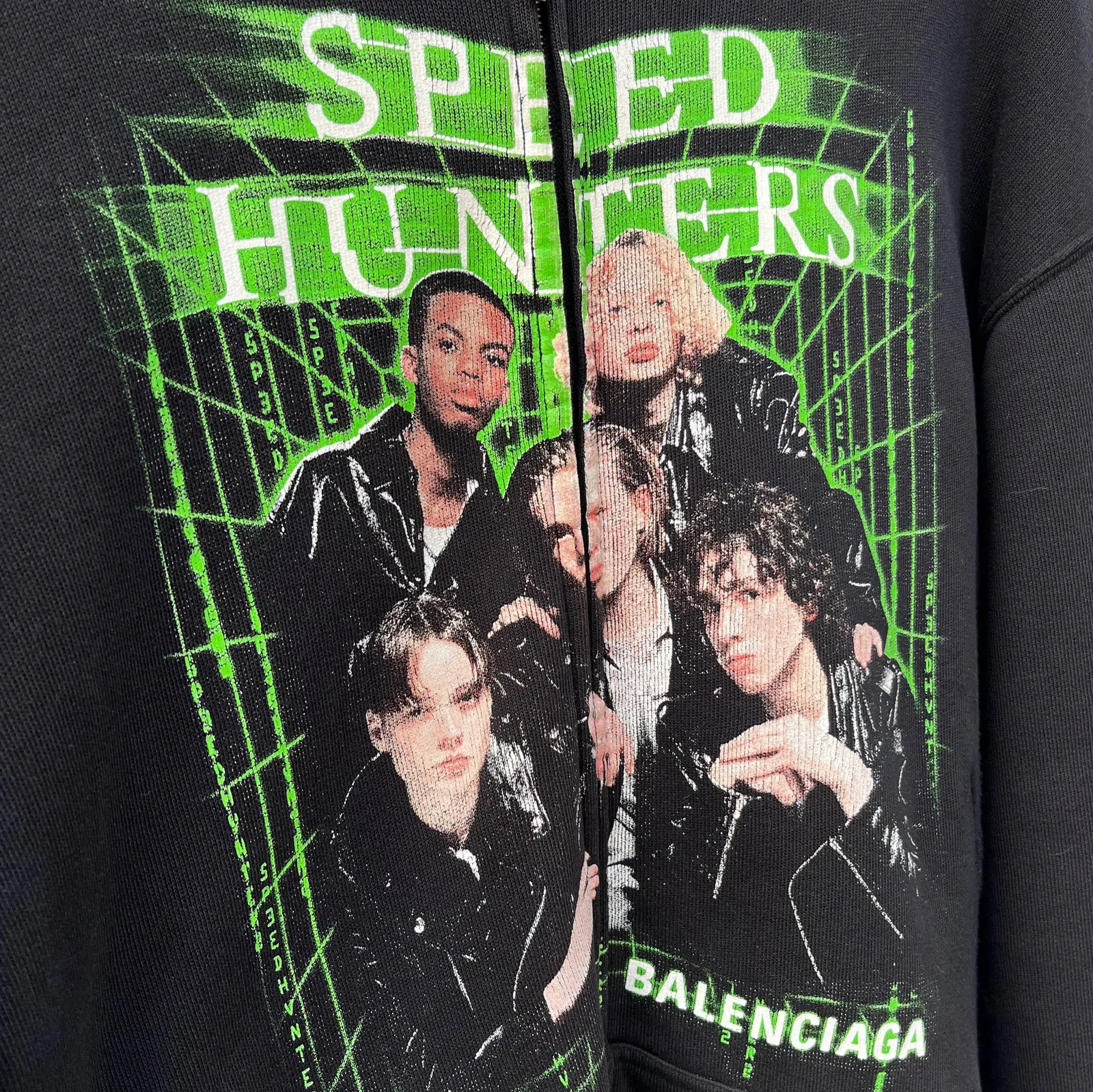 Balenciaga Speed Hunters Zip Hoodie