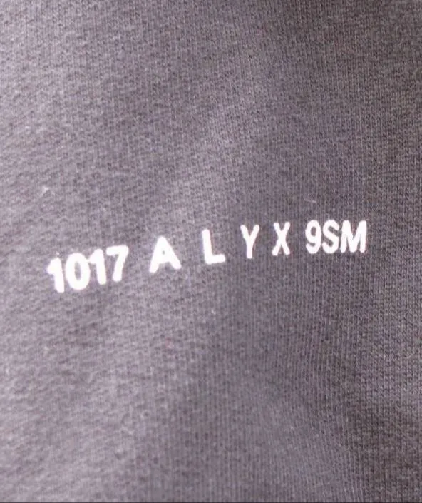 1017 Alyx Moncler Black Zip Hoodie