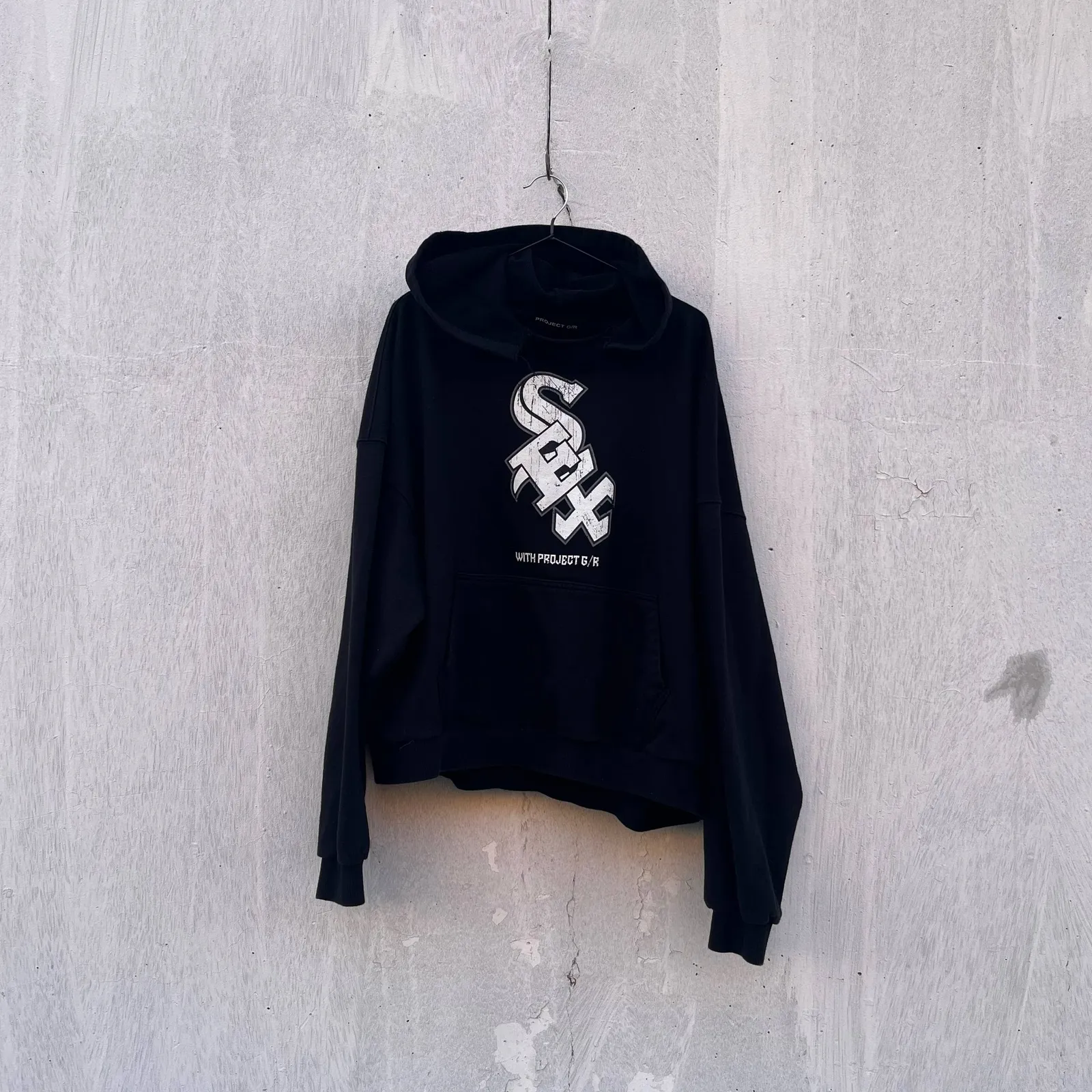 Project GR «Sex» Distressed Hoodie