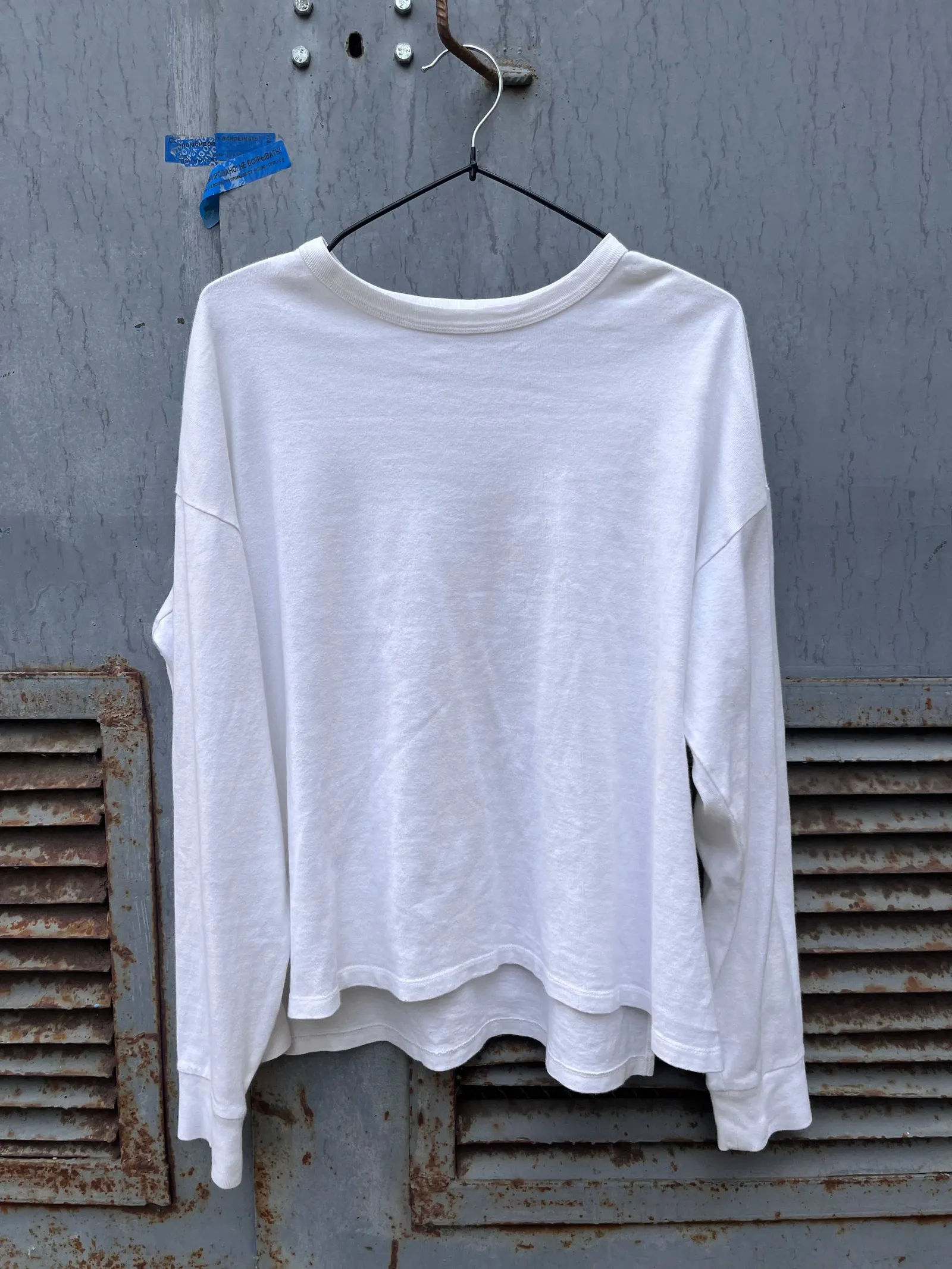 Number (N)ine Blank Layered Longsleeve T-Shirt