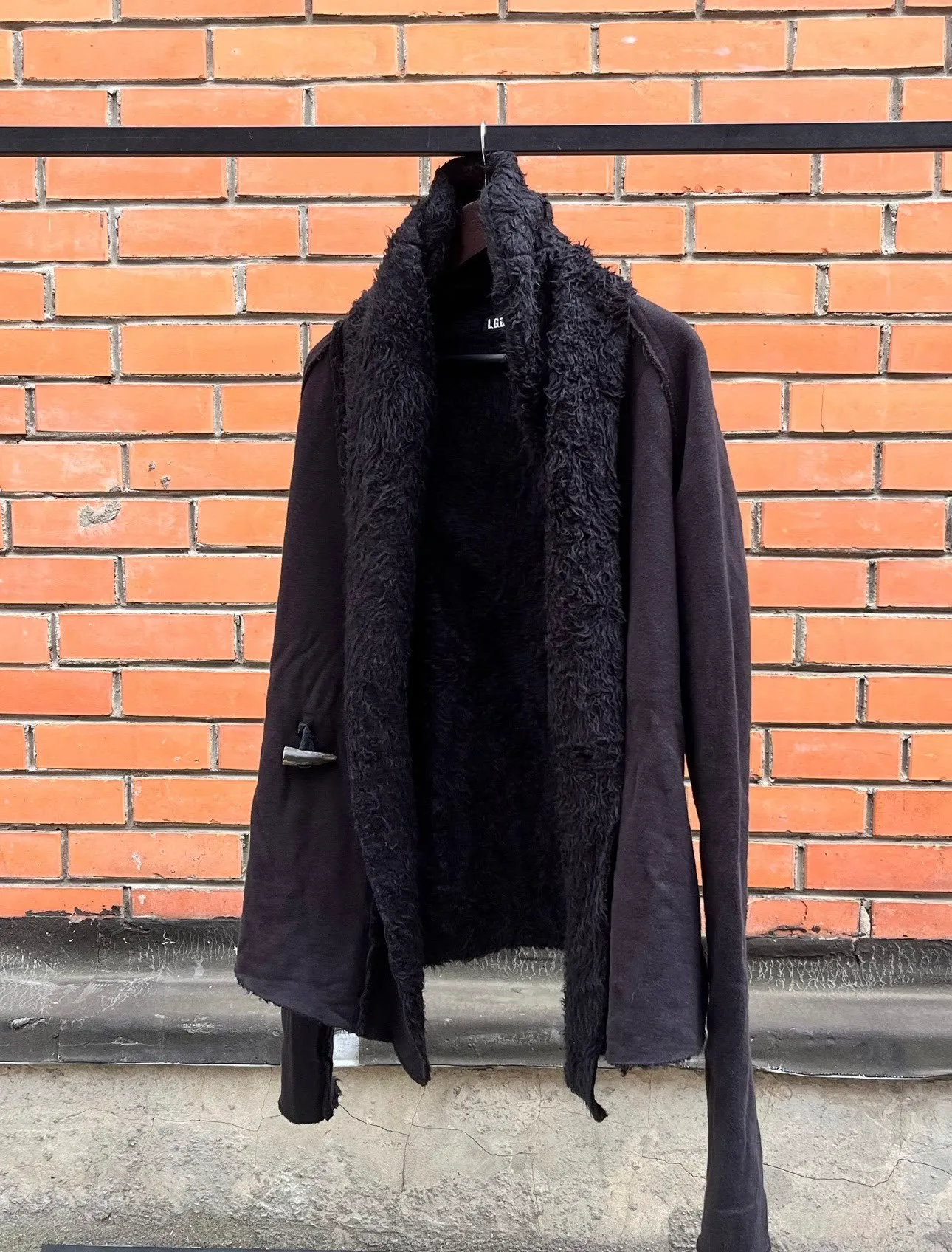 LGB Faux Fur Trimmed Coat