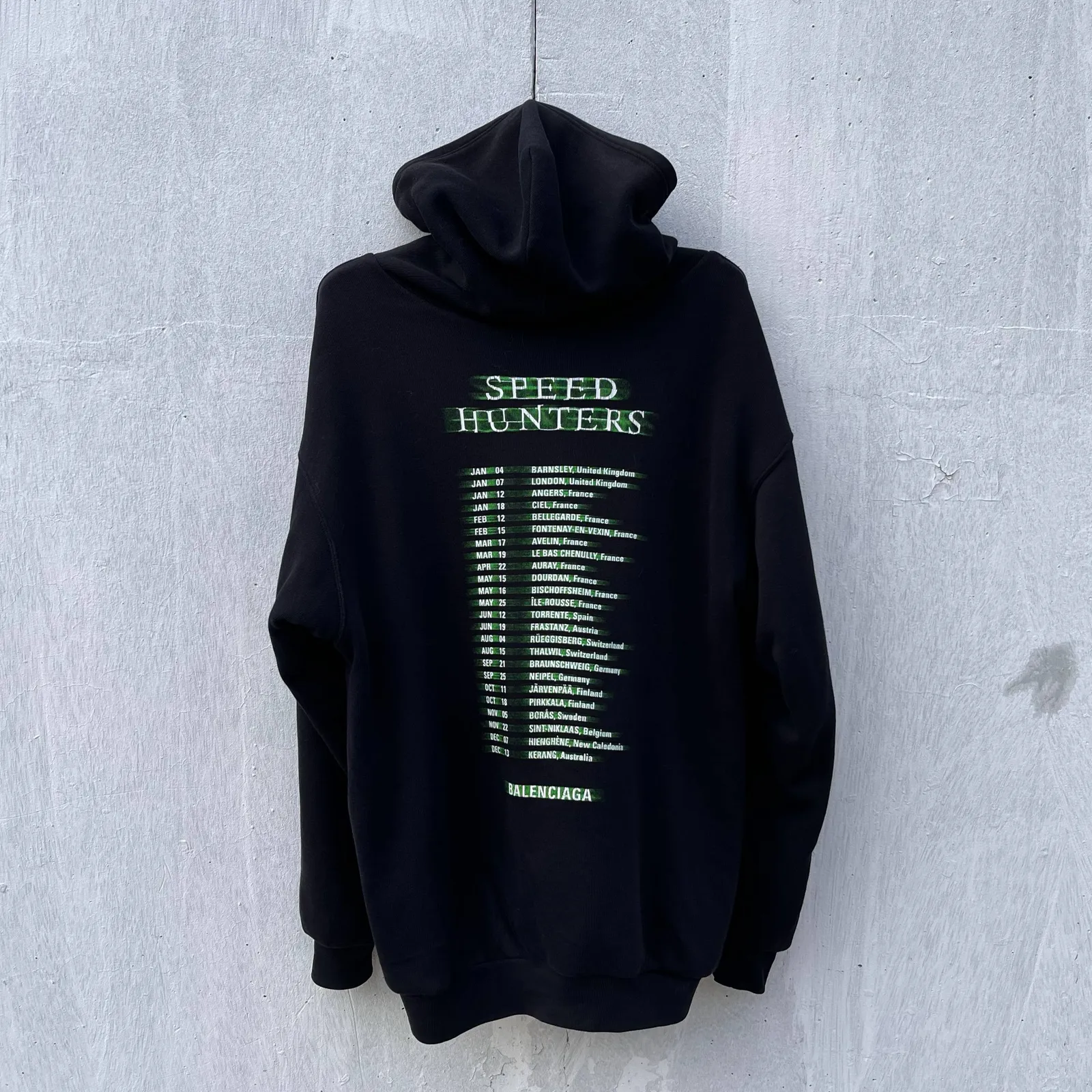 Balenciaga Speed Hunters Zip Hoodie