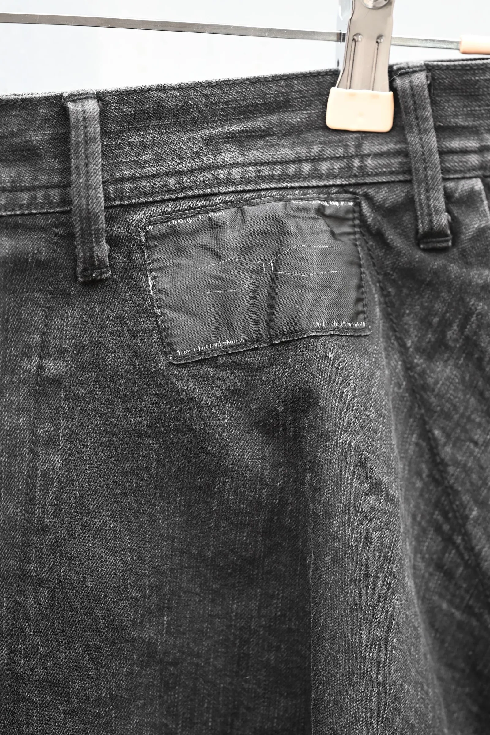 Julius SS16 baggy denim shorts