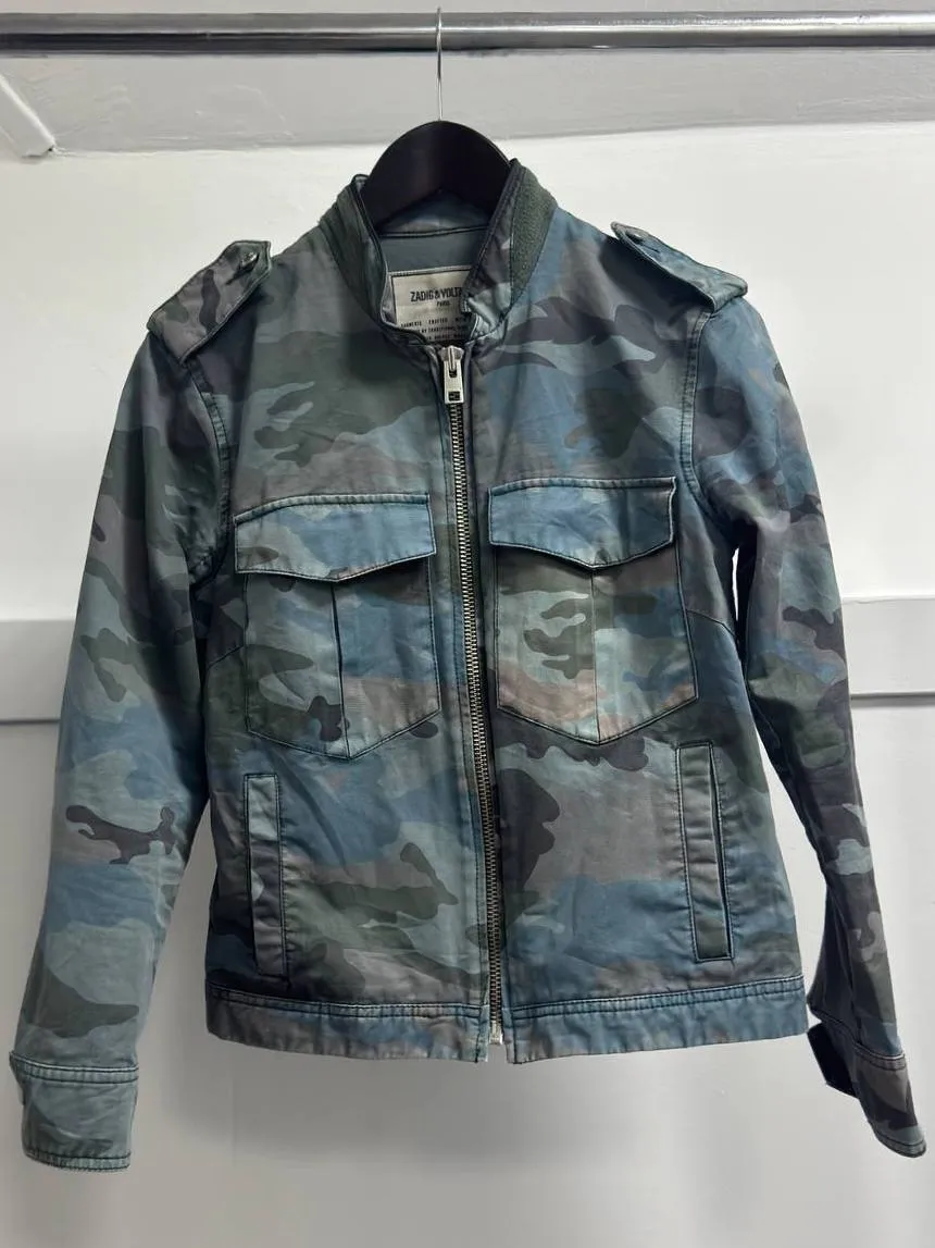 Zadig & Voltaire Camo Jacket