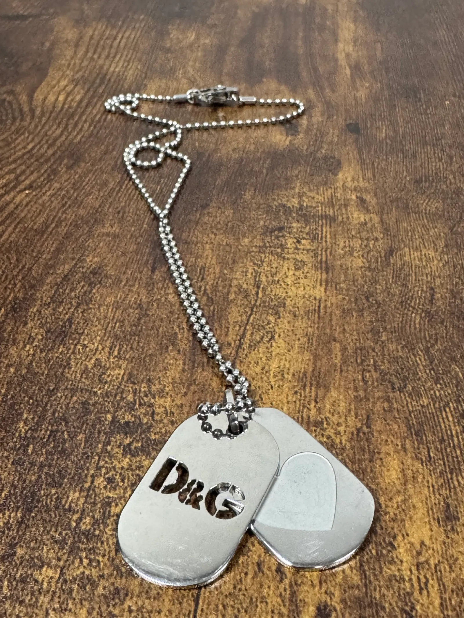 Dolce & Gabbana Dolce & Gabbana Double Dog Tag