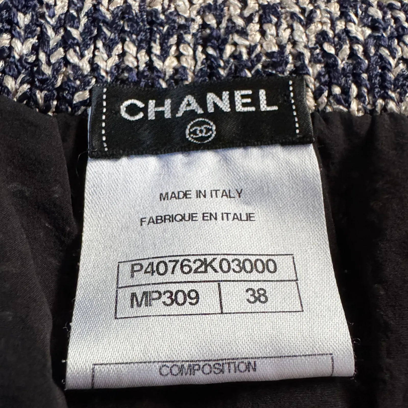 CHANEL Knit Tweed Mini Skirt Spring 2011 Collection