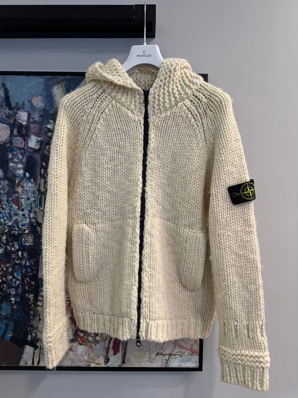 Stone Island Zip Cardigan