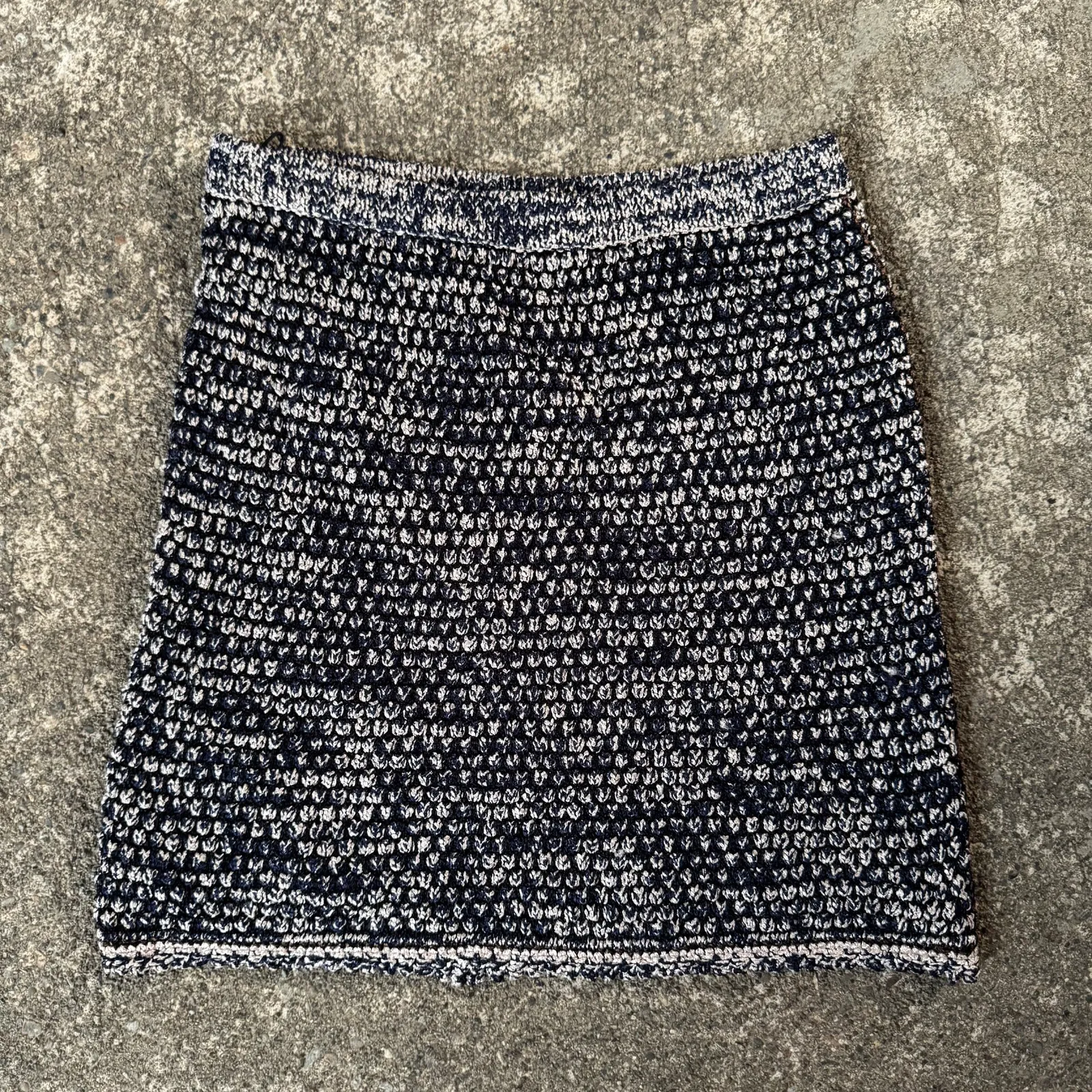 CHANEL Knit Tweed Mini Skirt Spring 2011 Collection