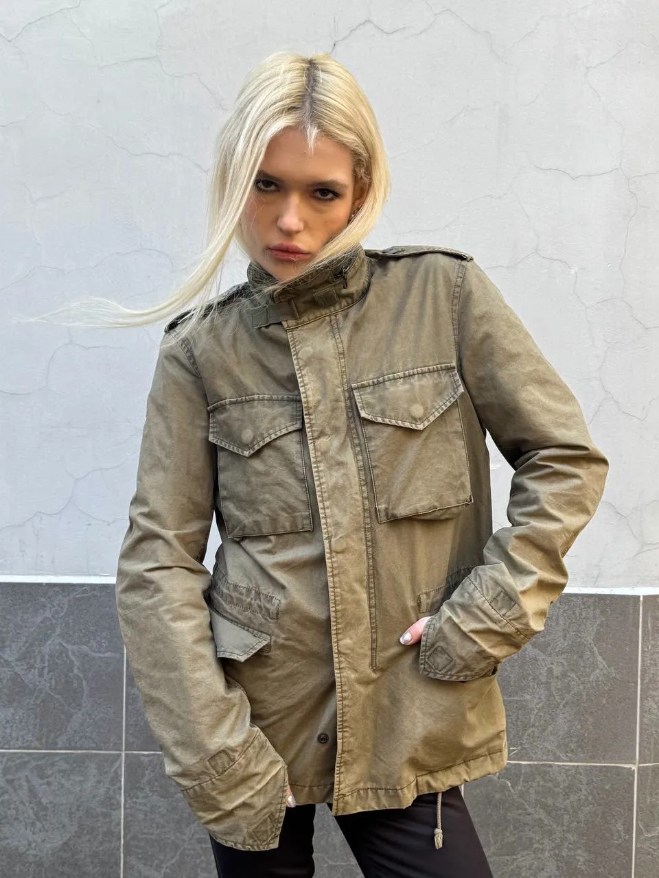 ATTACHMENT by Kazuki Kuraishi Washed M-65 Field Jacket