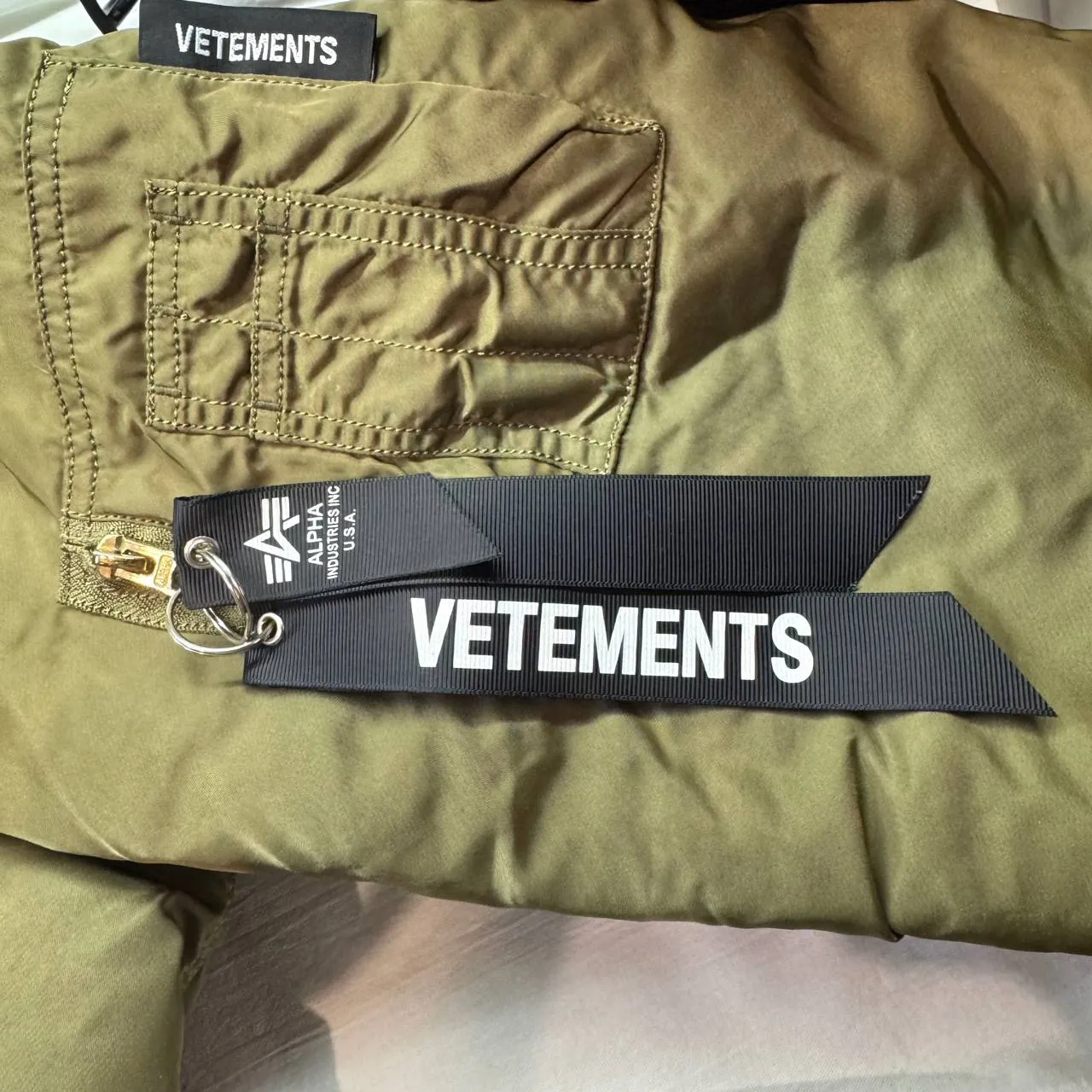 Vetements Double Bomber Green Very Rare