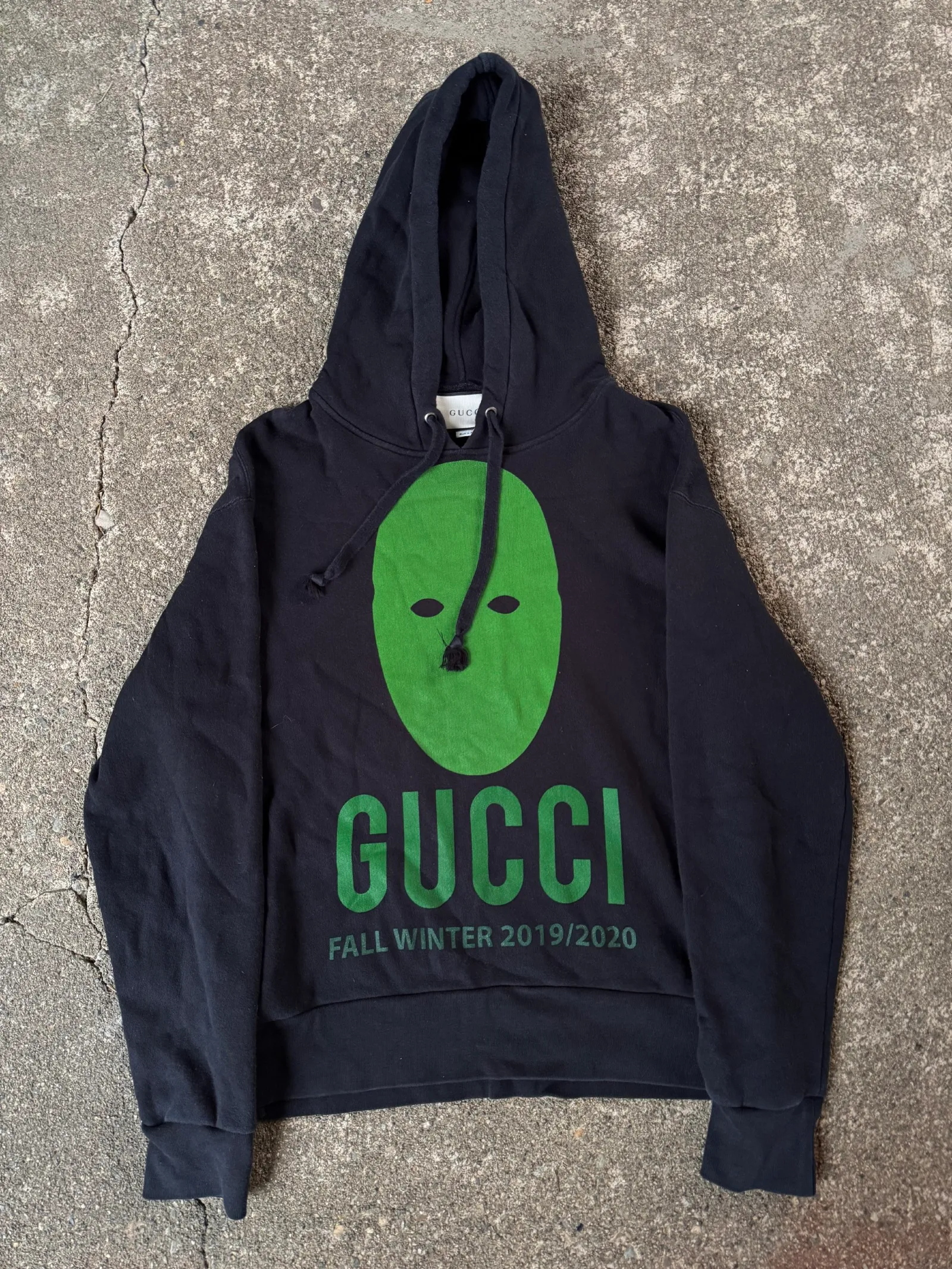 Gucci "The Mask As A Cut Between Visible And Invisible" Hoodie