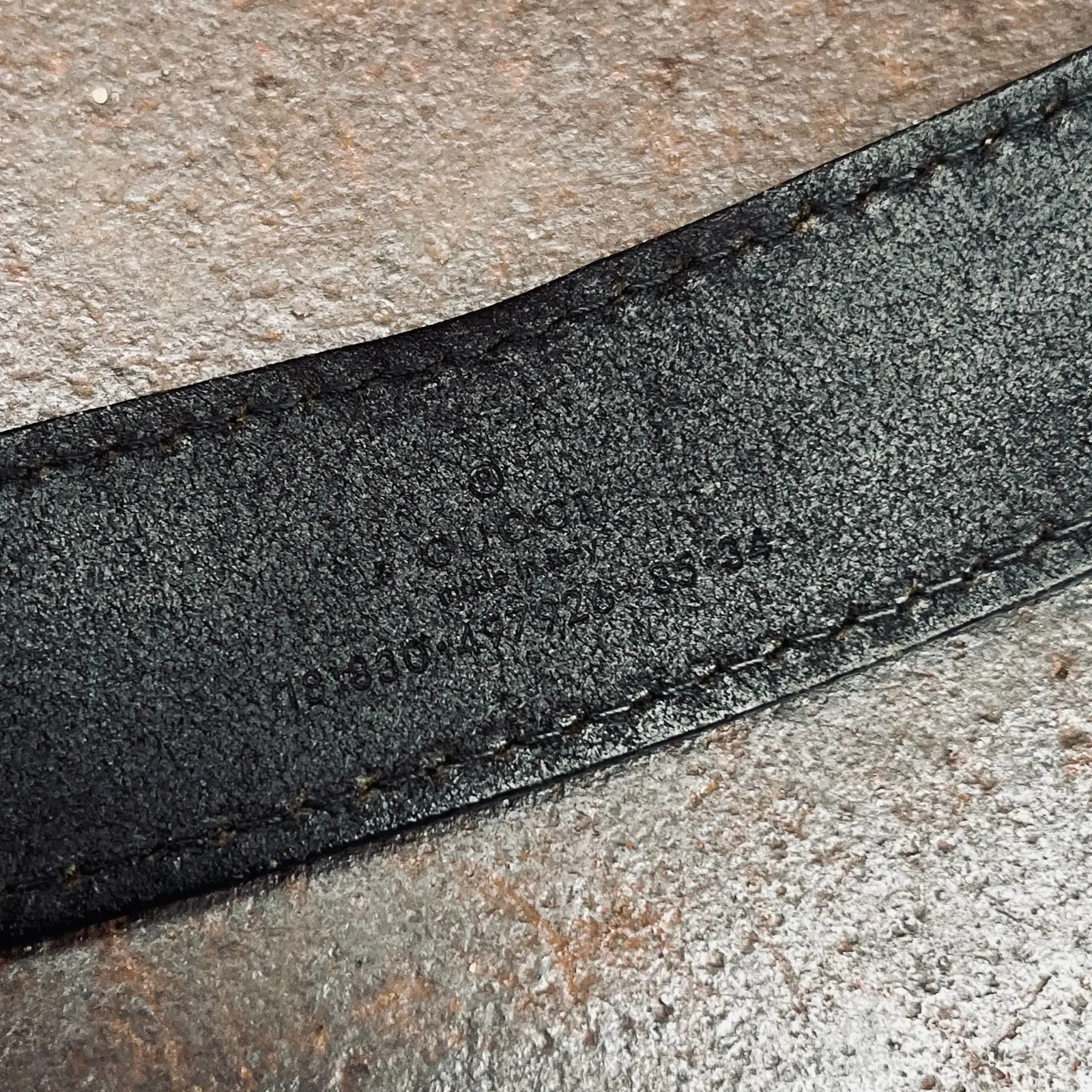 Gucci Logo Belt
