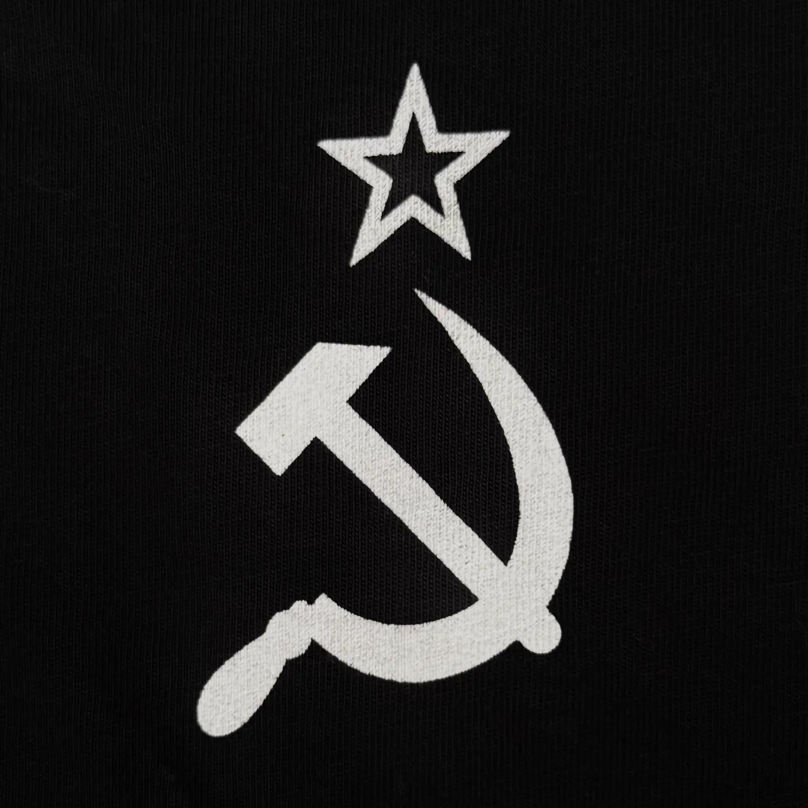 Gosha Rubchinskiy — All Over Communist Logo Hammer & Sickle T-Shirt