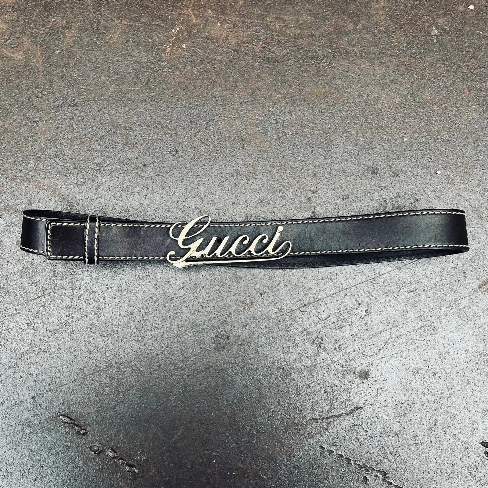 Gucci Logo Belt