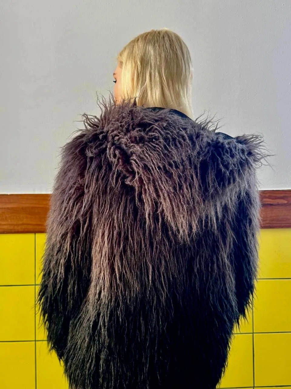 Zadig & Voltaire Fridas Faux-fur Coat in Black