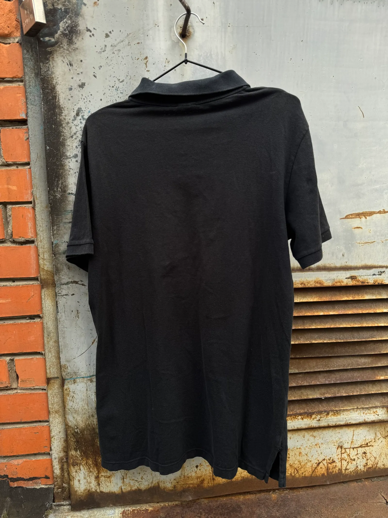 Dolce & Gabbana Black Vintage Polo