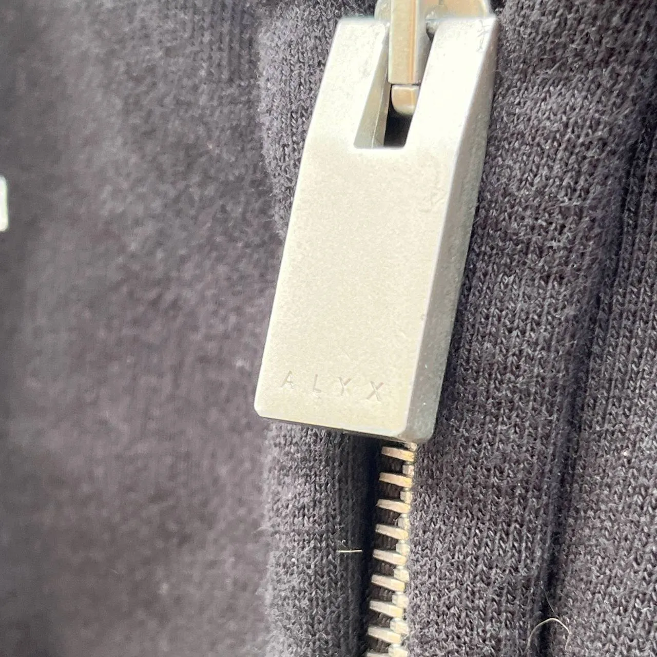 1017 Alyx Moncler Black Zip Hoodie