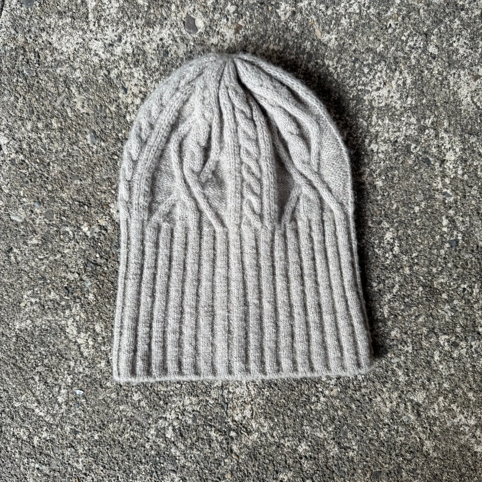 L.G.B. Cable Knit Beanie