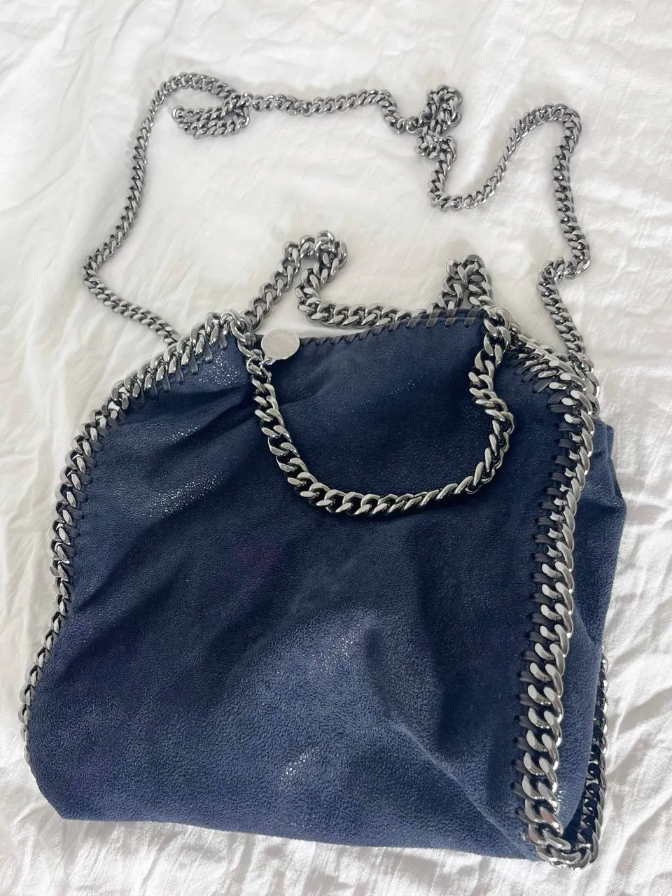 Stella McCartney Chain Blue Bag