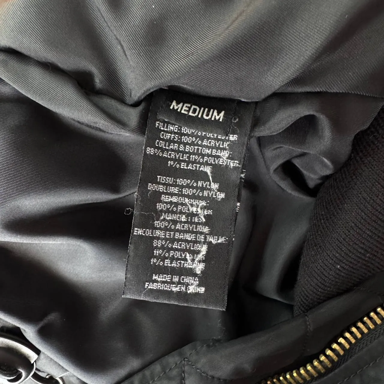 Vetements X Alpha Industries Bomber Jacket