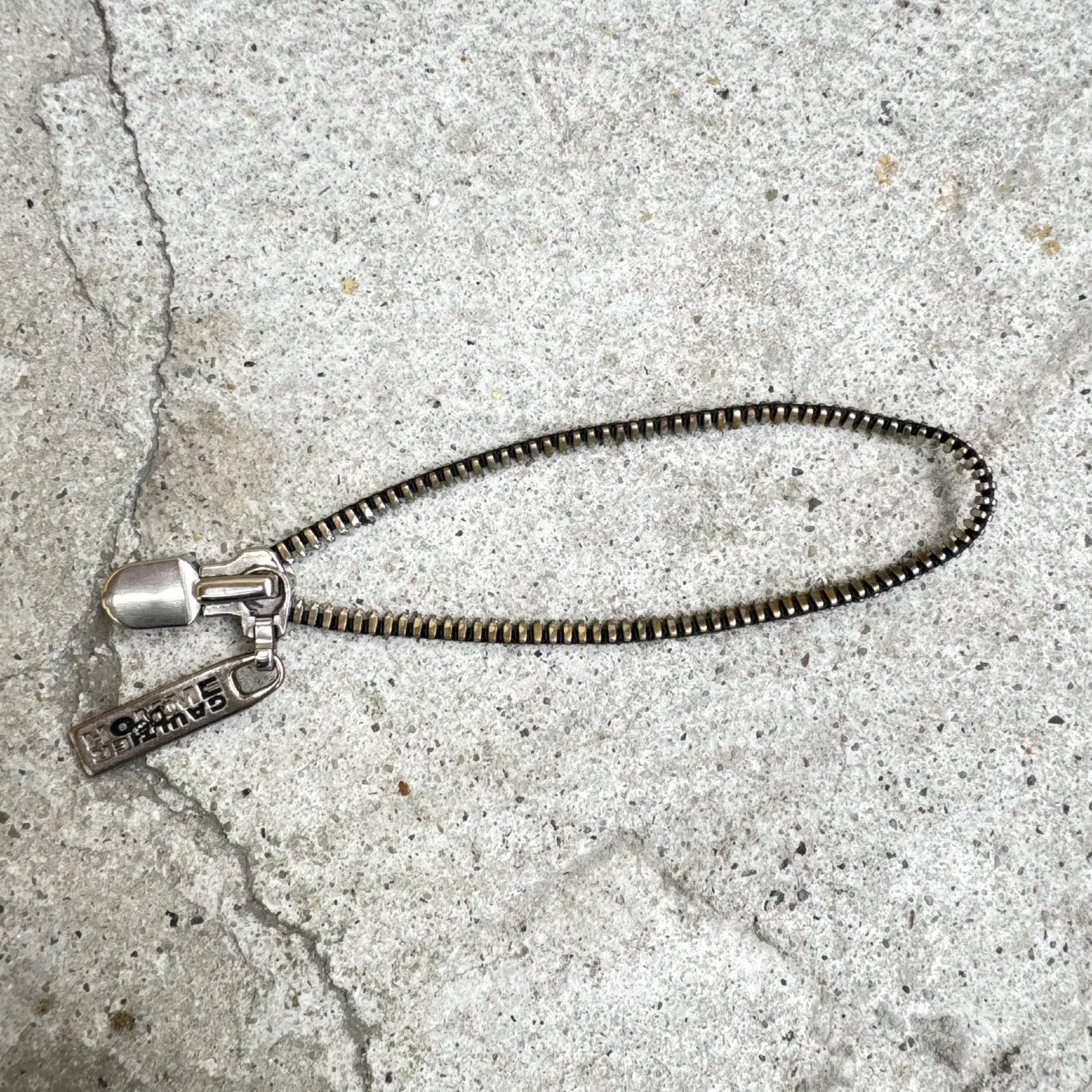 Jean Paul Gaultier Homme Zipper Bracelet